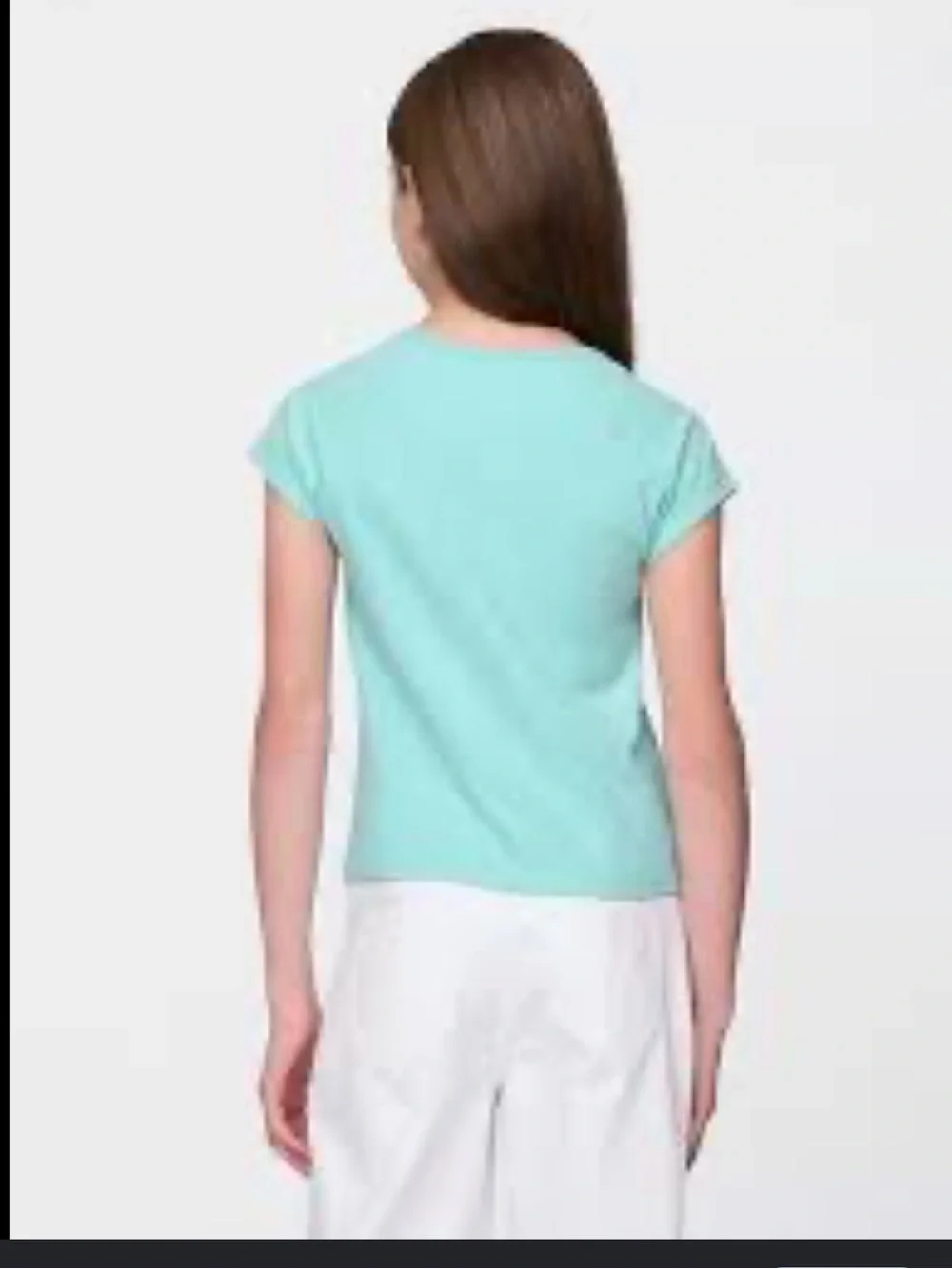 Gap kids stretch square neck tee